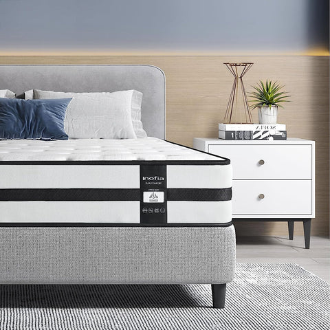 Inofia 10 Inch Hybrid Mattress Medium Firm The Original Collection INOFIA UK