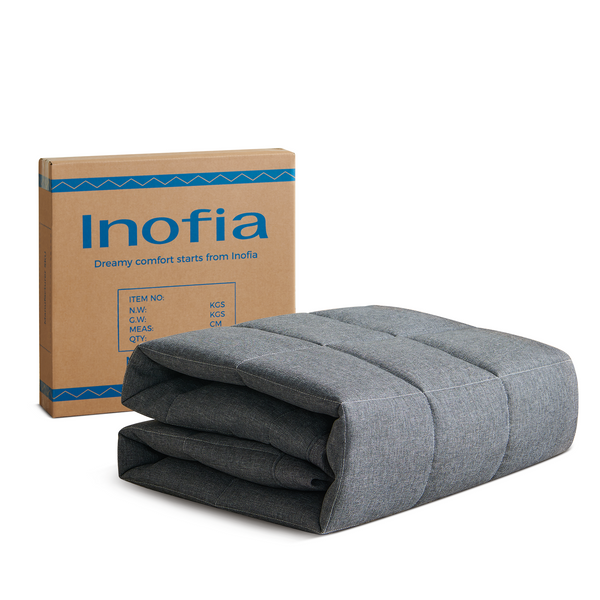 Inofia Tri-Fold Memory Foam Mattress Foldable Mattress