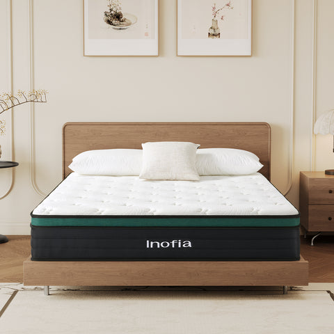 Inofia 27cm Innovative Memory Foam Sprung Mattress | The Elegant Colle Inofia 27cm Innovative Memory Foam Sprung Mattress | The Elegant Colle