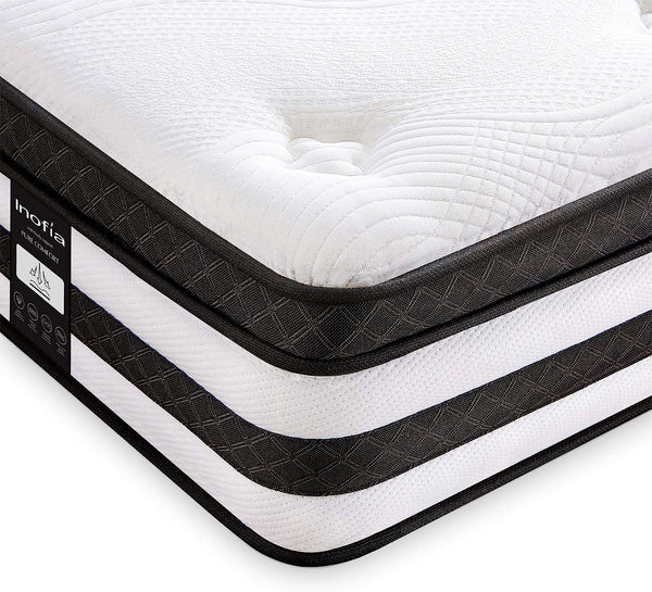 Inofia 28CM/32CM Hybrid Mattress for Side Sleep | The LUXE Collection