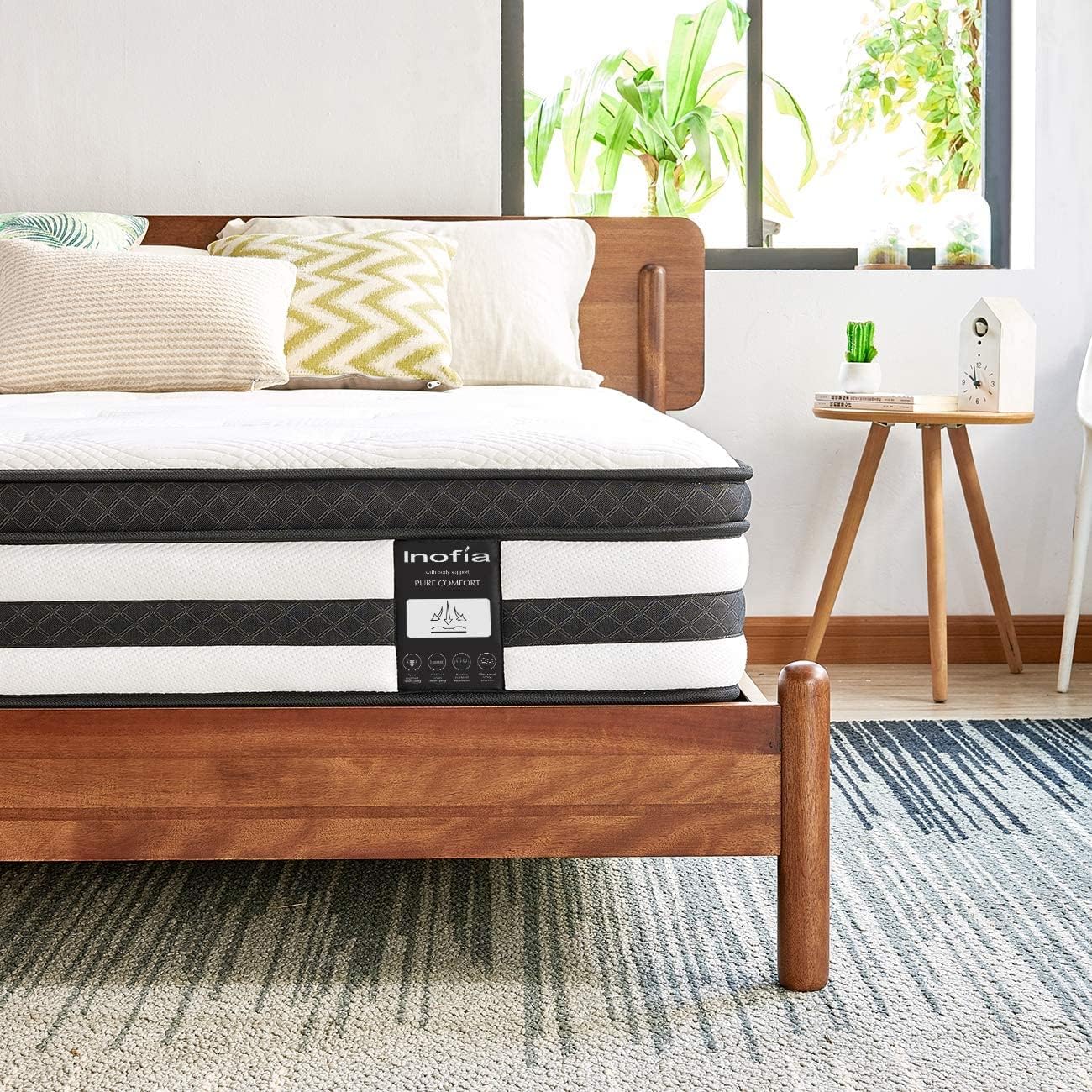 Inofia 27cm Innovative Memory Foam Sprung Mattress | The Elegant Colle
